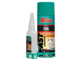 AKFIX 705 Набор для склеивания B50гр + A200мл ТУРЦИЯ AN705_50